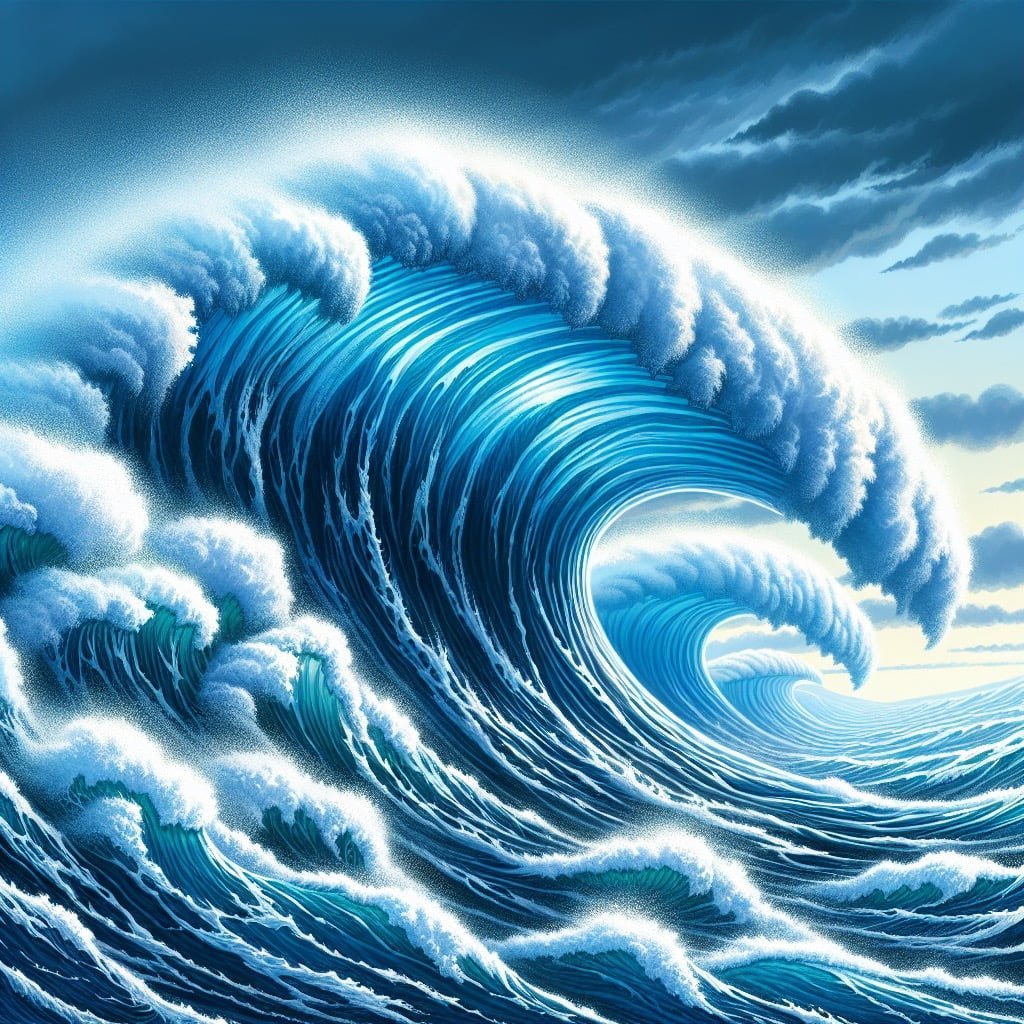 Fun fact for kids about a fast-moving tsunami