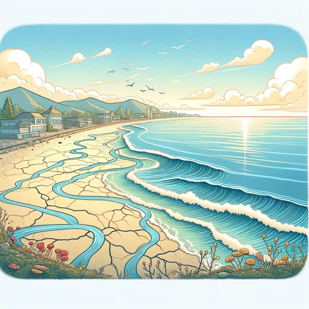 Fun fact for kids about spotting tsunami warning signs