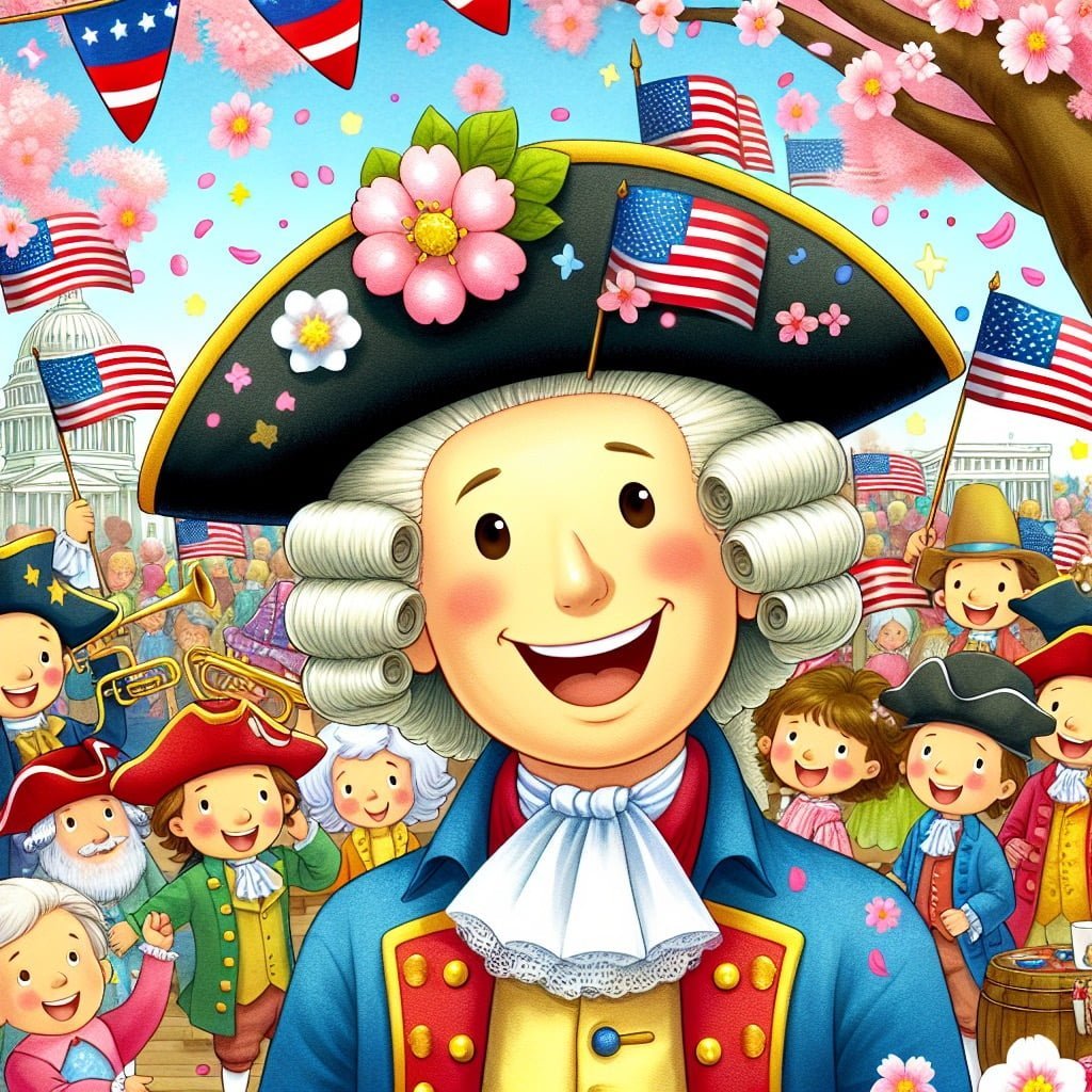 Fun fact for kids about George Washington's birthday national holiday