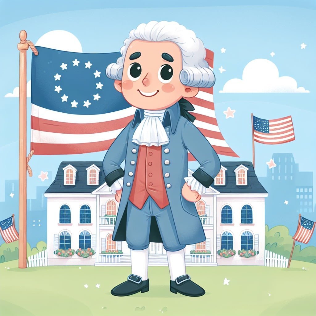 Fun fact for kids about George Washington as the first U.S. President