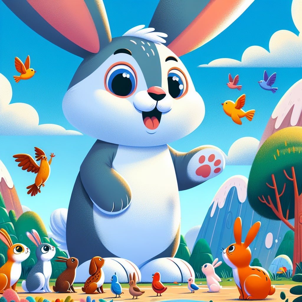 Fun fact for kids about giant rabbit