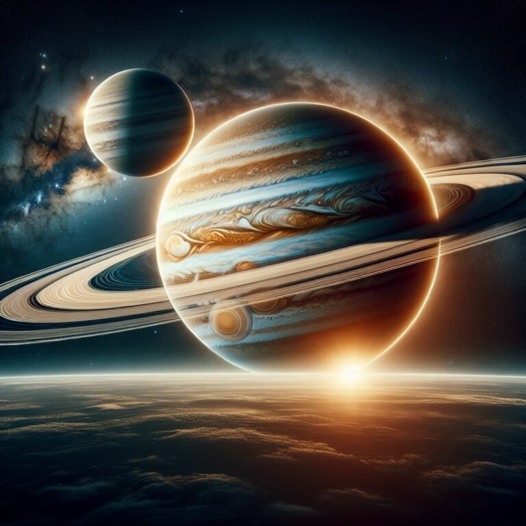 Two massive gas giants