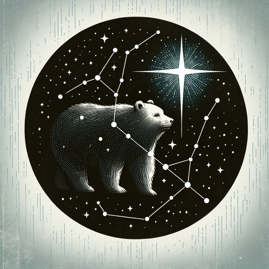 What Constellation Is The North Star In 6 Illustration of the constellation Ursa Minor highlighting the North Star