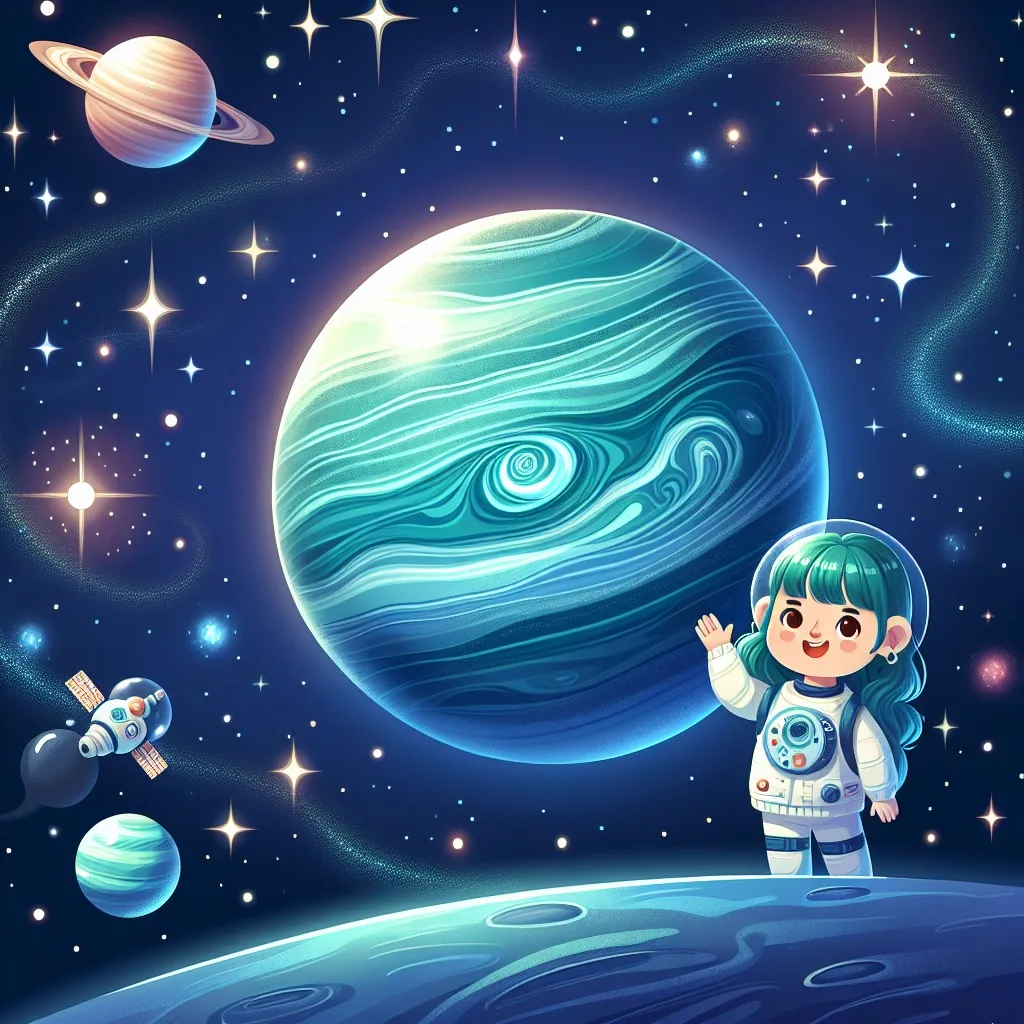 Uranus Facts for Kids: Fun and Fascinating Space Adventures! 4 Uranus Facts for kids color