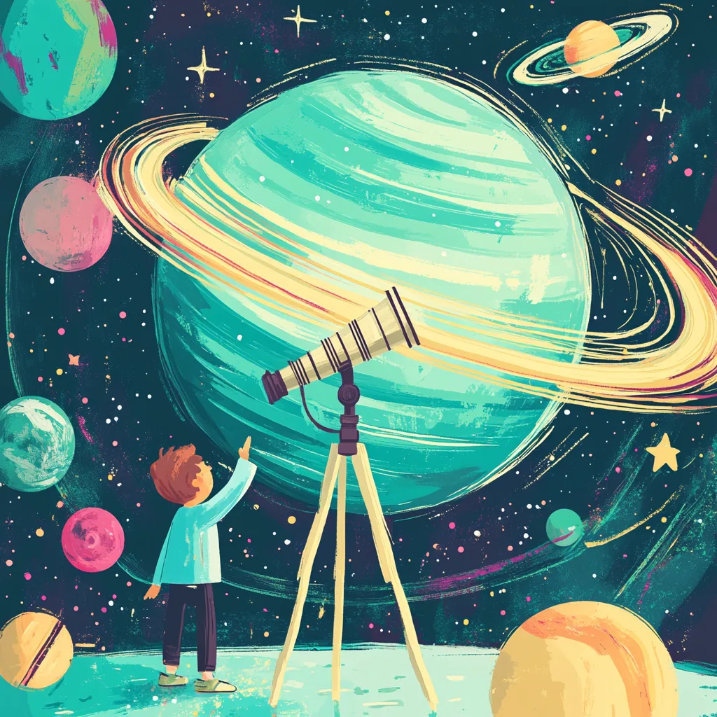 Uranus Facts for Kids: Fun and Fascinating Space Adventures! 9 Uranus facts for Kids, Uranus discovered by telescope