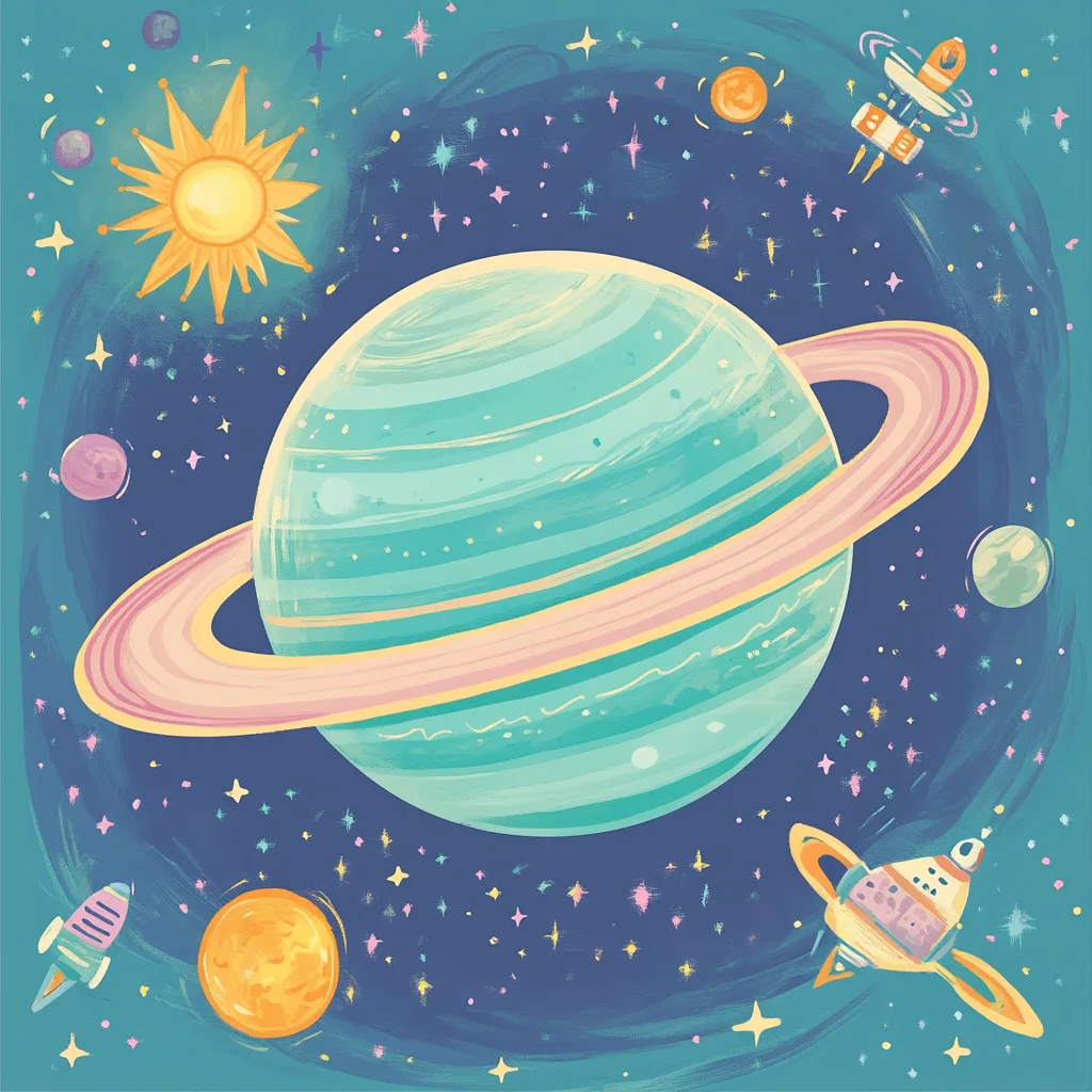 Uranus Facts for Kids: Fun and Fascinating Space Adventures! 10 Uranus facts for kids, Uranus the seventh planet from Sun
