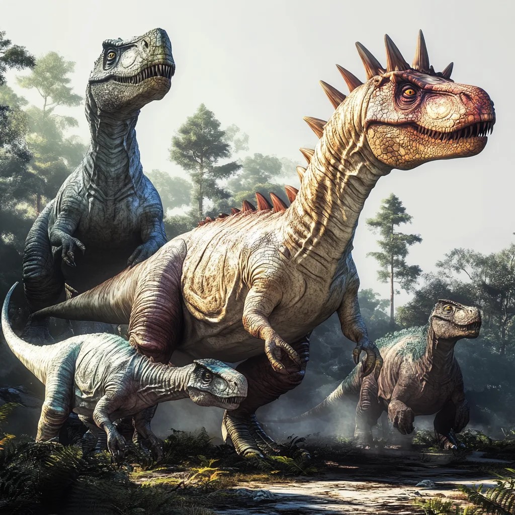 types od dinosaurs