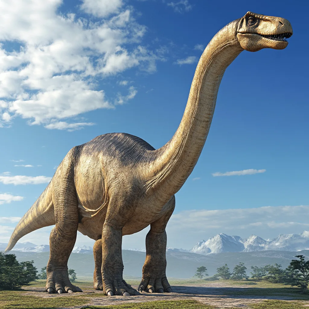 types of dinosaurs Brachiosaurus 