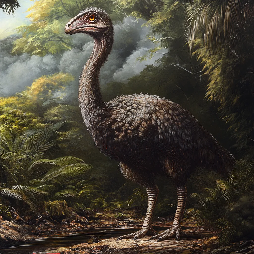 types of dinosaurs Diatryma gigantean