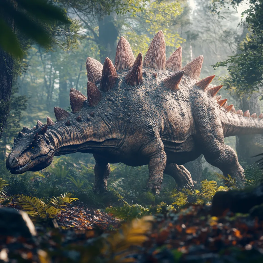types of dinosaurs Stegosaurus stenops