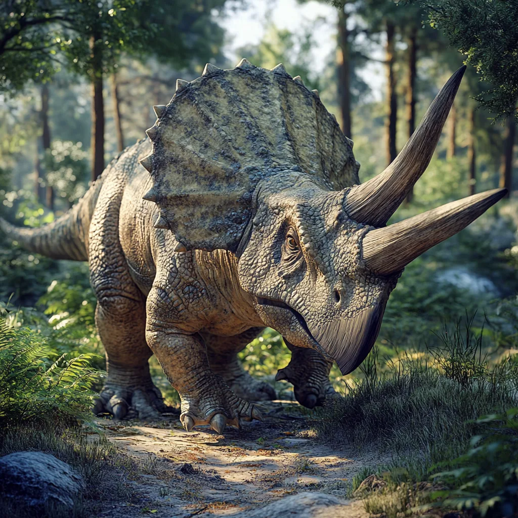 types of dinosaurs Triceratops horridus